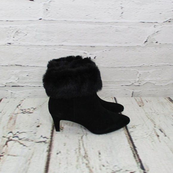 Alfani Hansonn Step 'N Flex Suede Ankle Booties - Picture 3 of 8